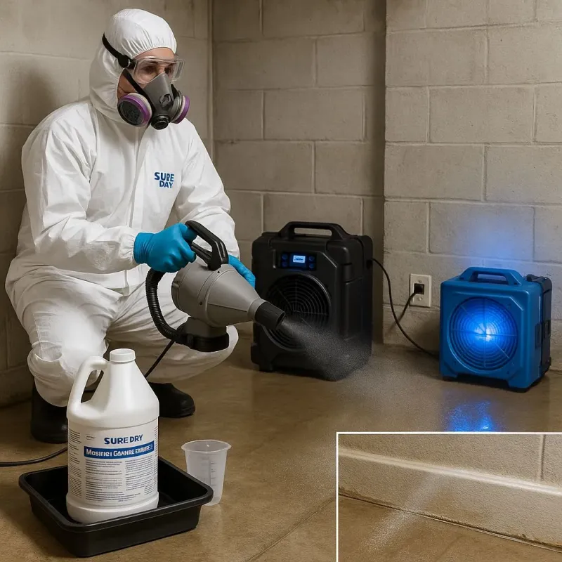 Sanitization and Odor Removal process in Mount Pleasant, TX