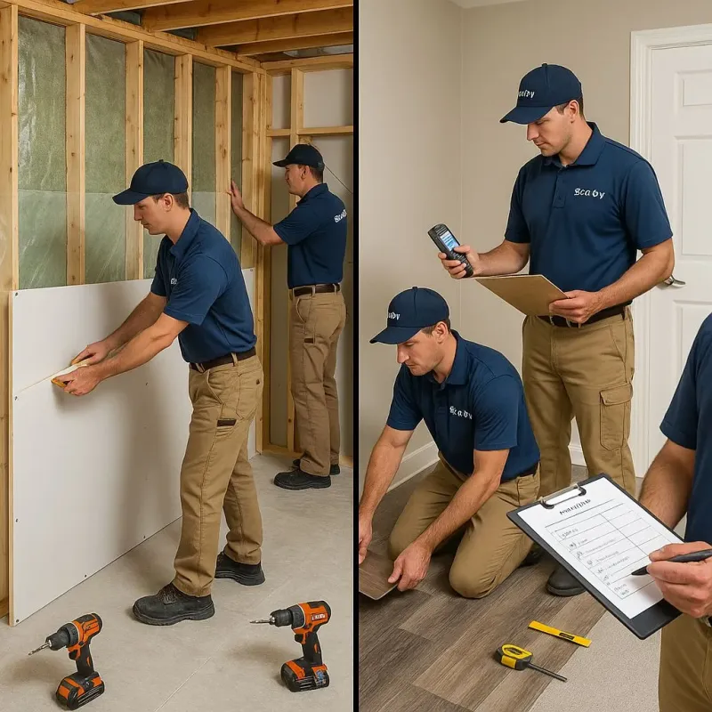 Repairs and Reconstruction process in Mount Pleasant, TX