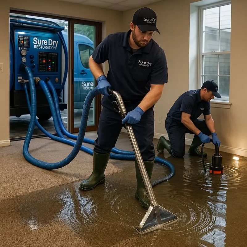 Water Extraction and Removal process in Mount Pleasant, TX